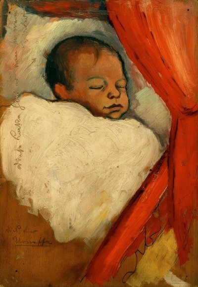 Walter, Three Days Old by August Macke